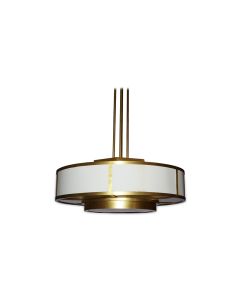 Art Deco lamp messing