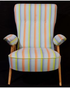 vintage Artifort Hairpin chair nr 105, ontwerp Theo Ruth