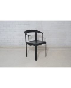 set van 6 vintage Fasem eetkamerstoelen