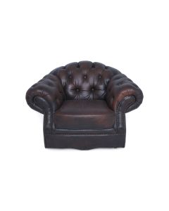 vintage Chesterfield fauteuil