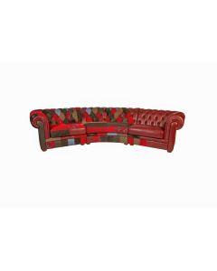sofa Chesterfield Livorno curved rood