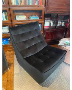 SHOWROOMAANBIEDING lazy chair Russel - Zwart Verkocht!