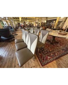 Zes Vintage Formenti eetkamerstoelen