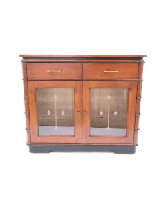 Art Deco tweedeurs kastje Wybo