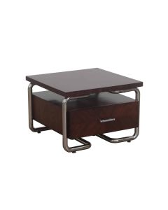Art Deco bijzettafel Pavia rosewood