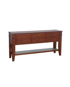 Art Deco sidetable Alicante 6 laden en potboard