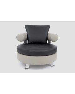 vintage set van 2 Formenti fauteuils plus 1 ottoman