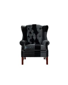 Chesterfield wingchair Black Edition