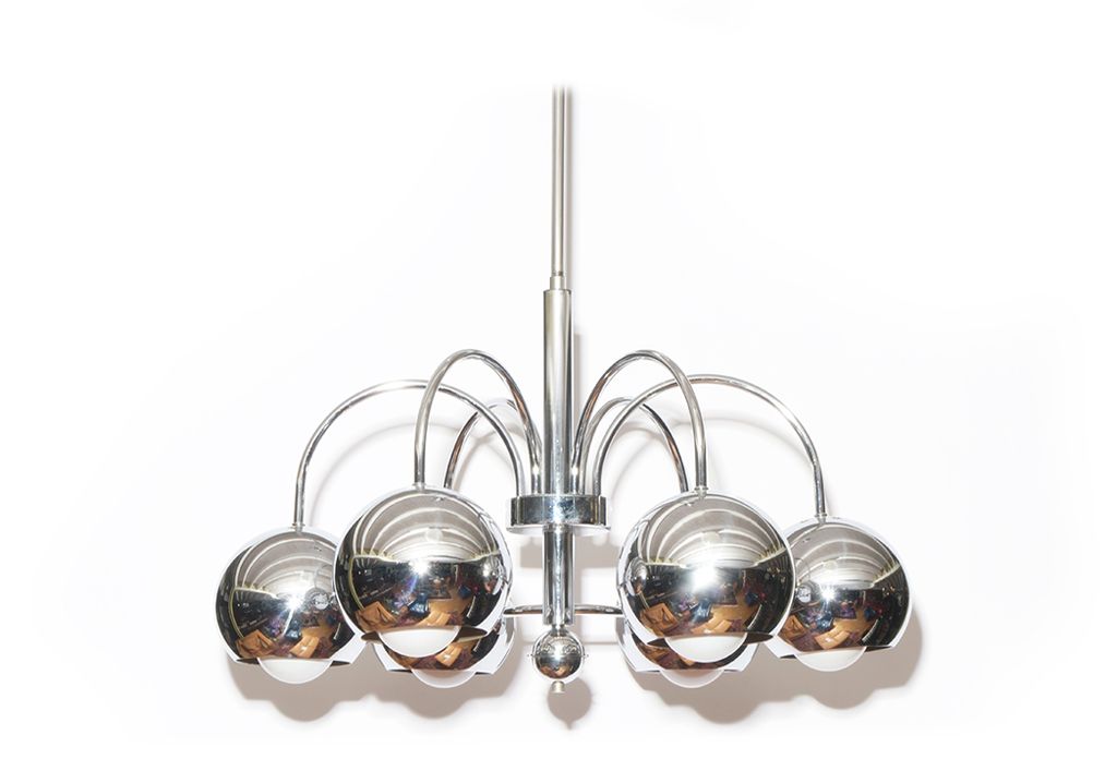 Sixties chrome lamp